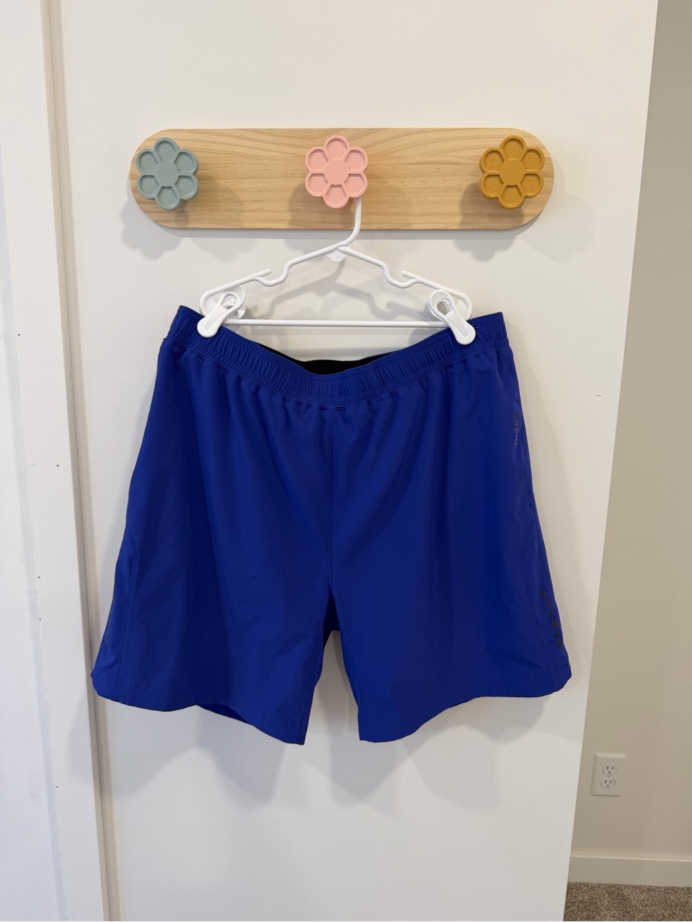 RHONE Men’s  Blue Performance Shorts